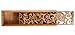 GLOBAL BOX Asian Wooden Pen Pencil Case Box (Curly Grass Pattern)