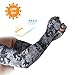 EXski UV Protection Cooling Cycling Arm Sleeves Sunblock Sunscreen Hand Cover Sleeves Men Women Perfect for Driving Running Golfing Basketball Outdoor Activities