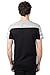 Ultra Game Men's NFL Varsity Stripe Short Sleeve Tee Shirt, Oakland Raiders, Black, Large