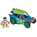 Teenage Mutant Ninja Turtles Pre-Cool Half Shell Heroes Dune Buggy with Michelangelo Vehicle and Figure
