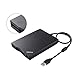 DOY Floppy Disk Drive - 3.5 inch USB External Floppy Drive Portable 1.44 MB FDD for PC Windows 8/7/XP, Windows 2008/Vista and Mac OS Plug and Play (Black)