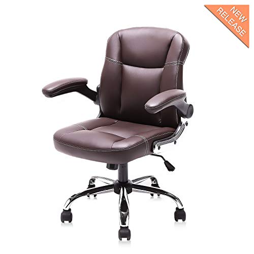 Myka's Ergonomic Leather Executive Office Chair High Back Computer