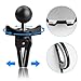 M-Better Universal Car Air Vent Mount for 1.9 - 3.7 Inch wide Smartphones and Electronic devices - Stylish Black