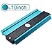 Yuedaer Contour Gauge 10 Inch Precise Shape Copy Tool, Premium Plastic Profile Duplicator, Nice Gadget for Woodworking Flooring Tile (Green)