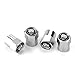 Zhmyyxgs Car Tire Valve stem caps Accessories Logo for Jaguar (A Set of 5 Pcs)