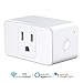 OMORC WiFi Smart Plug, Mini Smart Plug Socket Outlet Compatible with Alexa and Google Assistant, Easy To Set Up, App Control from Anywhere, Timer Function, No Hub Required, Occupy Only 1 Socket