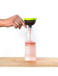 Embudo de proteínas – Embudo preentrenamiento y fitness – paquete de varios embudos para botella de agua ideal para suplementos, polvo de proteínas, mezclas de zumo. Perfecto para acampar y mochilero, tapa de repuesto para Shaker