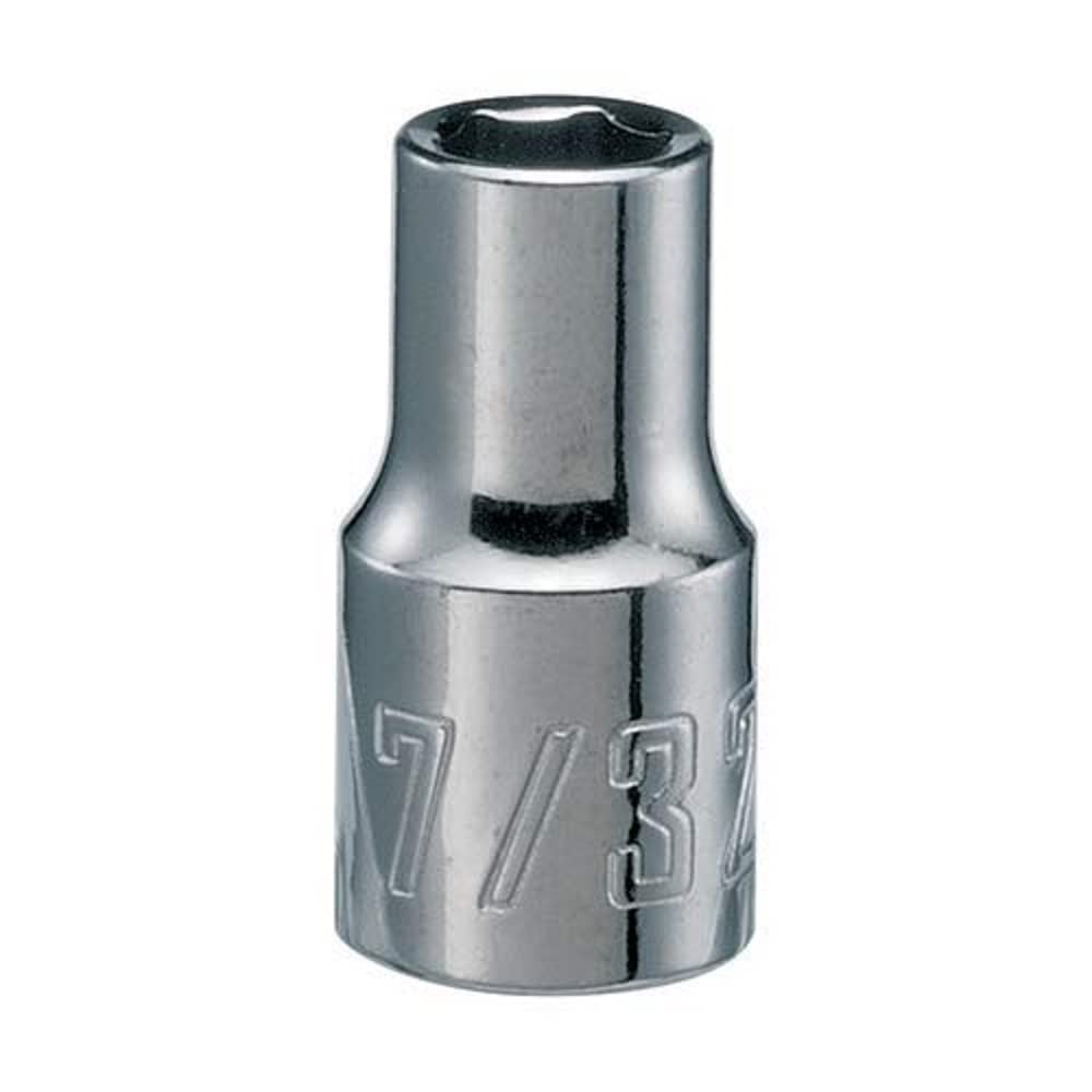 CRAFTSMAN Shallow Socket, SAE, 1/4-Inch Drive, 7/32-Inch, 6-Point (CMMT43492)
