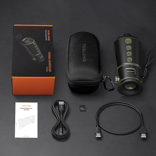 Thermal Monocular,Teslong Thermal Imaging Monocular Handheld Infrared