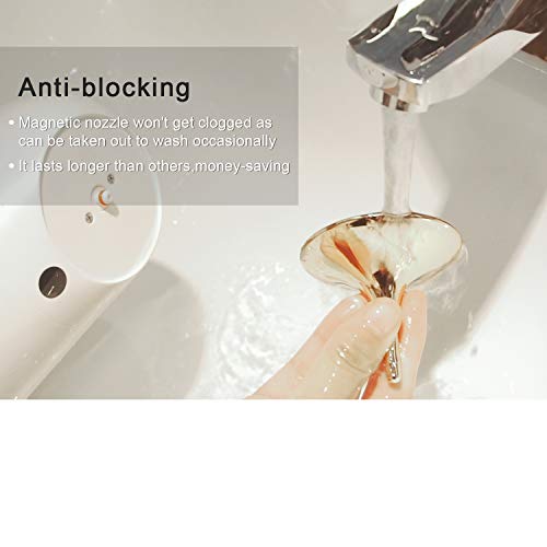 BuGuBuGu Automatic Soap Dispenser, Foam Soap Dispenser Touchless, AntiClogging Foaming Hand