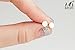 Tiny 3mm Round Sterling Silver Dot Disc Earrings - One Pair