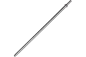 Phyxlyn Pneumatic Chisel 3/8"x18" Point Tip Round Taper Punch and Air Cold Chisel, 0.401 Inch Shank Air Tool Suitable for Air