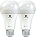 GE Reveal LED Light Bulbs, 100 Watt Eqv, HD+ Light, A19 Standard Bulbs (2 Pack)