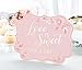 Lillian Rose Set of 5 Pink and Gold 5 Bridal Shower Signs