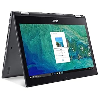 Acer Spin 3 SP314-51 Touch 2-1 Laptop 8th Gen. Intel Core i3 up to 3.4GHz 8GB 256GB SSD 14in Full HD Webcam Alexa Built-in (Renewed)