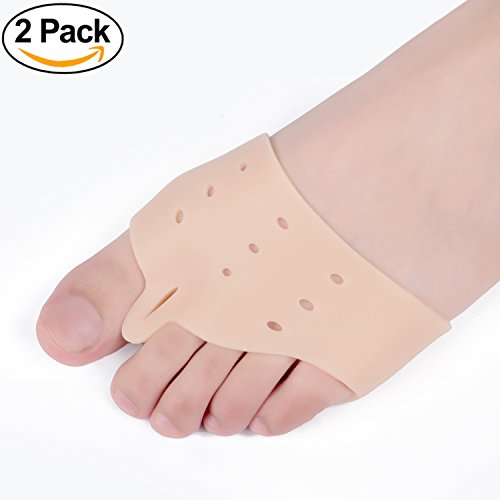 Buy 2Pack Soft Gel HalfToe Metatarsal Pads Support For Men & Women By