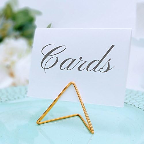 Geometric Modern Prisma Wedding Table Number Guest Card HolderCard Holder (LARGE)(Setof10)