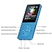 AGPTEK [2016 NEW UI] A02 8GB & 70 Hours Playback MP3 Lossless Sound Music Player (Supports up to 128GB),Blue