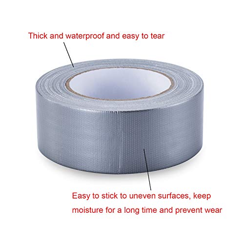 image for BLIGO Professional Heavy Duty Duct Tape, 3 Packs 1.88 Inches x 35 Yard