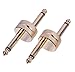 Creanoso Angled Effects Pedal Connector Plug (2-Pack) for Guitar Pedalboards
