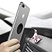 Magnetic Phone Holder for Car, Humixx 360° Adjustable Dashboard Phone Car Mount Compatible with iPhone XS Max iPhone XS X 8 Plus 7 Plus, Samsung S9 S8, Huawei, HTC, LG, ZTE [Easy Series] - Rose Gold