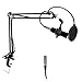 Pyle, Simple Clamp-Style Installation, w, Quick Setup & attached, Maximum Extension Dst= 2.26' ft Suspension Microphone Boom Desktop Scissor Spring Arm Mic Stand with Shock Mount (PMKSH01)