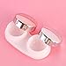rosenice Contact Lens Case Mini Travel Simple Box Container Holder Eyecare kit Light Pink