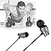 In Ear Earphones, USTEK EX-537 Earbuds Wired Headphones Compatible with All 3.5mm Enable Devices Color Black