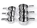 Rorence 18-8 Stainless Steel One-piece Measuring Cups Set of 6