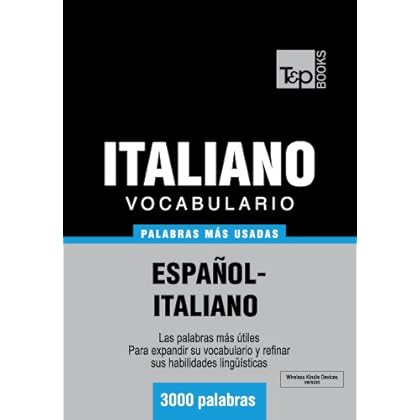 Vocabulario español-italiano - 3000 palabras más usadas (T&P Books) Vocabulario español-italiano - 3000 palabras más usadas (T&P Books)