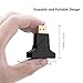 VicTsing V2.0 HDMI to VGA Converter Adapter with Mirco USB Charging Cord for PC, Laptop, Other HDMI Input Devices. Black