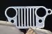 Boesch Built Stainless Steel Jeep Grill keychain