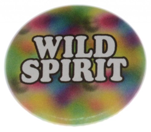 A&T Designs Wild Spirit 2.25" Keychain - Tye Dye Free Hippie Bohemian Boho