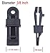 Wellmax Heavy Duty Tarp Clips 12 Pieces, Multi-Purpose Awning Clamps Set with Strong Lock Grip for Holding Up Tarp, Canopy, Sun Shade, and Pool Cover