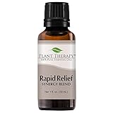 Plant Therapy Rapid Relief Synergy (Formerly Known As Pain-Aid ) Essential Oil Blend. 100% Pure, Undiluted, Therapeutic Grade. 30 ml (1 oz).