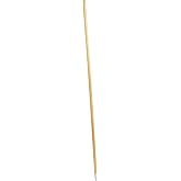 Coastwide Professional 60 Inch Wood Push Broom Handle, Threaded Tip | Metal-tipped handle fits standard broom heads for facility cleaning tasks.