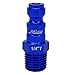 ColorFit by Milton 783TC-20 Pneumatic Plugs - (T-style, Blue) - 1/4