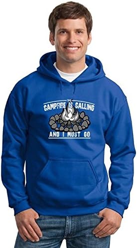 XLTFFCK The Campfire is Calling I Must Go Hooded Sweatshirt For Mens