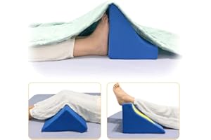Mistuki Blanket Lifter for Feet Bed Sheet Raiser Foot Block Pillow Cradle Tent Sleep Support Supplies Holder Foam Wedge for Toes Pain Leg Knee Ankle Post Surgery Recovery Hospital Assistance Device