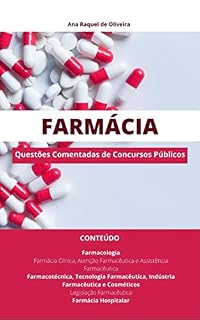 Livro FARMÁCIA: Questões Comentadas de Concursos Públicos