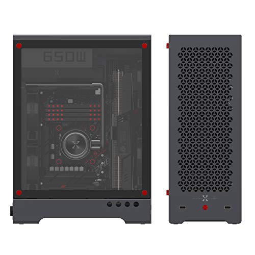 C1 Micro ATX Computer Case for PC 2022 Mid Tower Aluminum Alloy Large