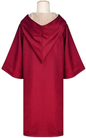 Gracave Harry Potter Style Quidditch Costume (S, Red)