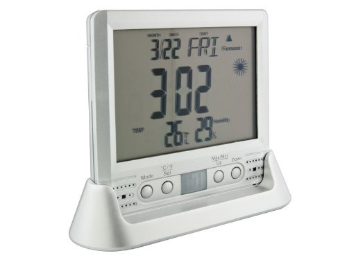 Click Here to See More Images Lawmate PV-TM10 HD 720P Weather Clock Camera Model with DVR and MicroSD card.