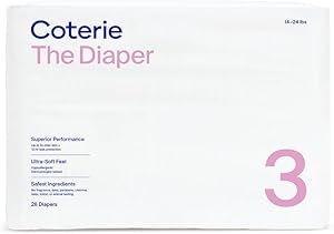 Coterie, Diaper Size 3, 28 Count