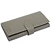Women RFID Blocking Wallet Trifold Ladies Luxury Leather Clutch Travel Purse Grey