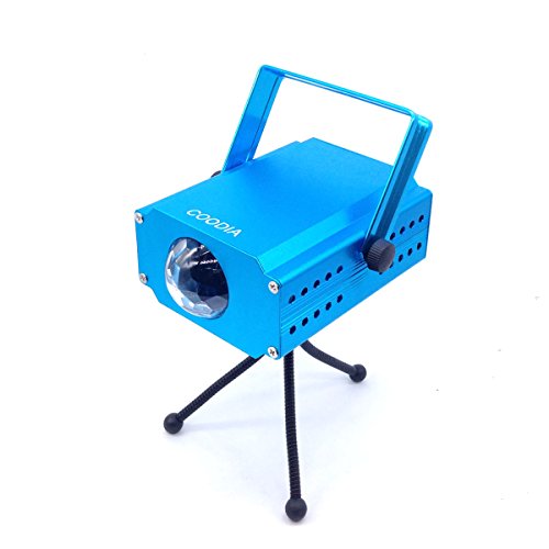 EKOSTORE 3-Watt Led Stage Light Blue Water Wave Effect Rapple Projector Lighting