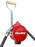 Fill-Rite FR152 Piston Hand Pump with Hose & Nozzle Spout