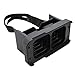VR Headset MagiMent 3D VR Box Virtual Reality Video Movie Game Glasses Fit for Smartphone iPhone6/6S/Plus/7 4.7/5.5 inch （Black）