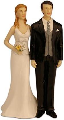 MING PEOPLE The Love Pinch Bridal Couple Figurine Wedding cake toppers