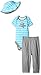 Gerber Baby Boys' Three-Piece Bodysuit, Bucket Hat, and Pant Set